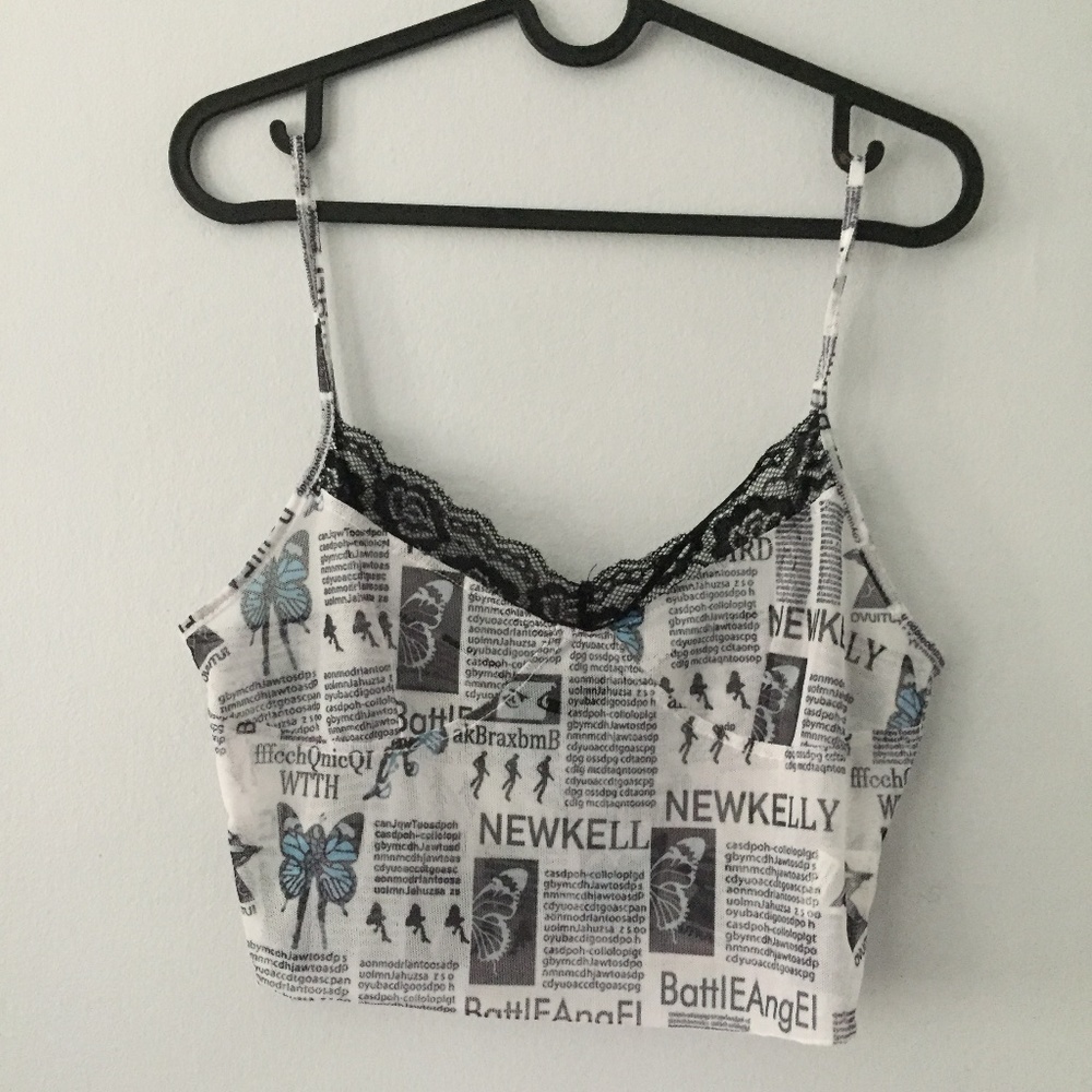 OMIGHTY mesh tank top- BNWOT